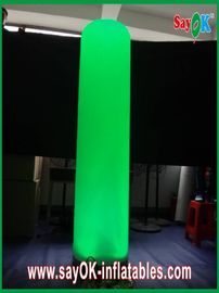 Lurus Led Dekorasi Light 2 Meter Tinggi Pilar Inflatable Untuk Acara