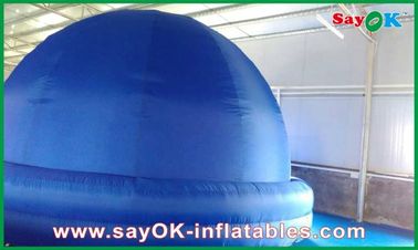 Diameter 5m Proyeksi Inflatable Dome Tent Projector Untuk Pendidikan Sekolah