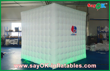 Photo Booth Dekorasi Lampu Led Oxford Cloth Mobile Photo Booth Inflatable Ramah Lingkungan