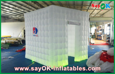 Photo Booth Dekorasi Lampu Led Oxford Cloth Mobile Photo Booth Inflatable Ramah Lingkungan