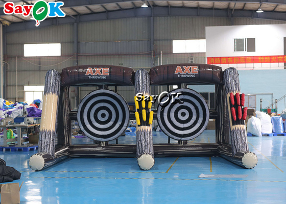 Quadruple Stitching Inflatable Sports Games Axe Throwing Dart Untuk Anak-Anak Dan Orang Dewasa