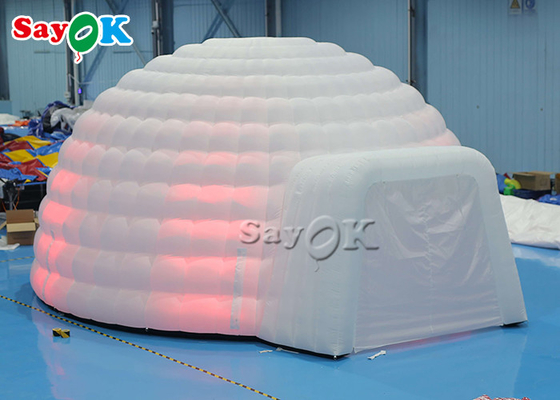 Tenda Dome Proyeksi Planetarium Inflatable Digital Putih Untuk Aktif Dalam Ruangan