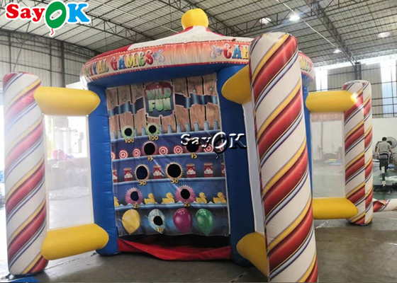 Inflatable Dart Game OEM Inflatable Carnival Game 5 In 1 Untuk Store Outdoor Stalls