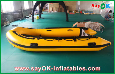 0.8mm PVC Inflatable Boats Aluminium Bawah 3.3m Panjang Untuk 5 Peopel