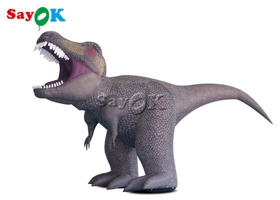 Giant Inflatable Mascot Inflatable T-Rex Tyrannosaurus Dinosaurus Karakter Kartun Untuk Pesta Ulang Tahun