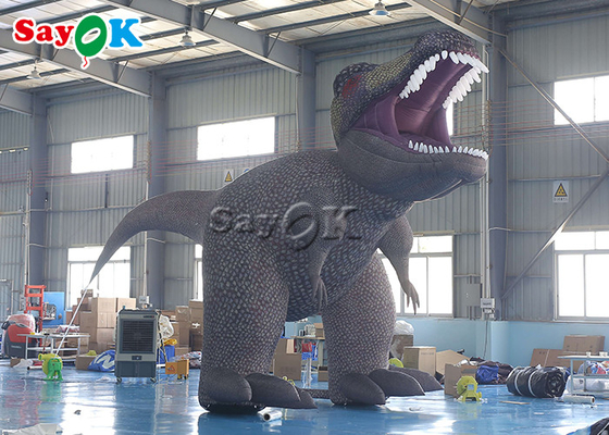 Giant Inflatable Mascot Inflatable T-Rex Tyrannosaurus Dinosaurus Karakter Kartun Untuk Pesta Ulang Tahun