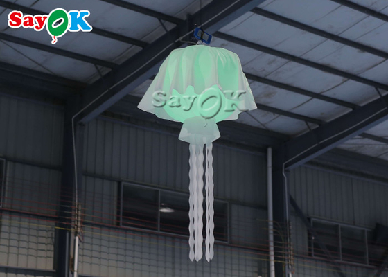 3m Hanging Inflatable LED Lighting Ubur-ubur Pesta Lampu Dekorasi Panggung