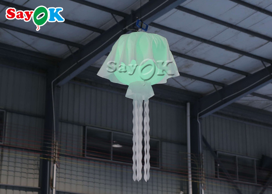 3m Hanging Inflatable LED Lighting Ubur-ubur Pesta Lampu Dekorasi Panggung
