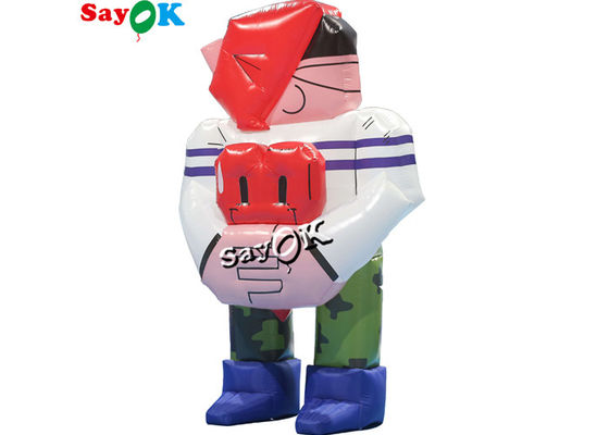 Balon Iklan Inflatable Model Maskot Inflatable Raksasa 4.5m Untuk Dekorasi Dalam Dan Luar Ruangan
