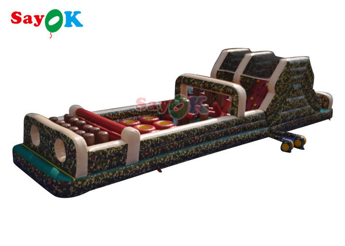 EN14960 PVC Bouncer Inflable Rintangan Bukti Tusukan