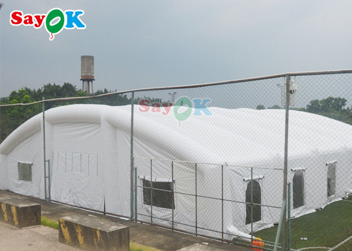 PVC Waterproof Putih Pernikahan Tenda Udara Inflatable Blow Up Marquee Outdoor Terbaik Tenda Inflatable