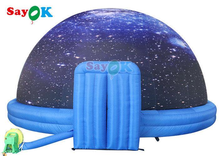 Tenda Planetarium Proyeksi Tiup 26,2 kaki Bahan Kain Oxford