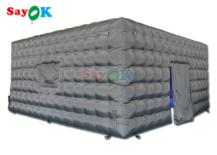 Airproof Night Club Cube Wedding Mobile Party Tent 6x6x3mH Tenda Udara Inflatable