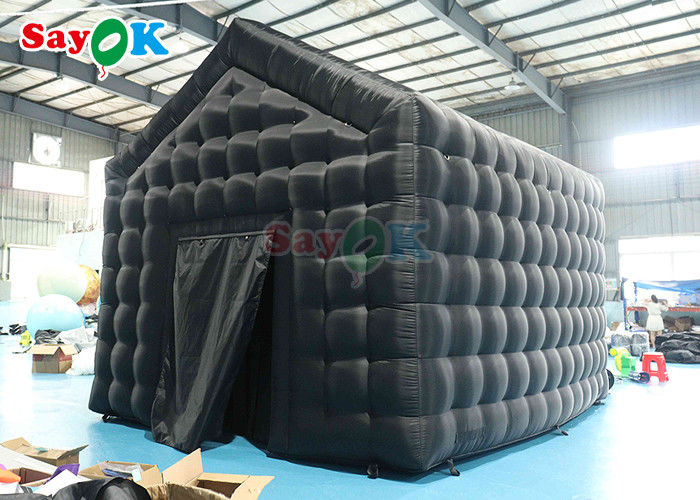 Backyard Party Tenda Klub Malam Inflatable Dengan Disco Light Blow Up Klub Malam Klub Malam Inflatable Untuk Sewa