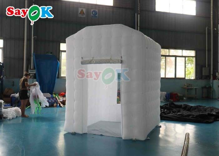 White Inflatable Air Tent Portable Lightweight Outdoor Inflatable Home Dome Tent Untuk Yoga