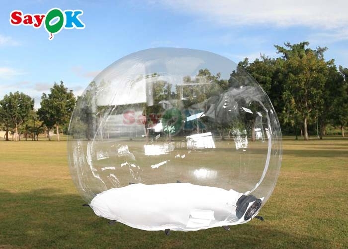 2 Meter Tenda Bubble Inflatable Rumah Kubah Luar Ruang Pameran Jelas
