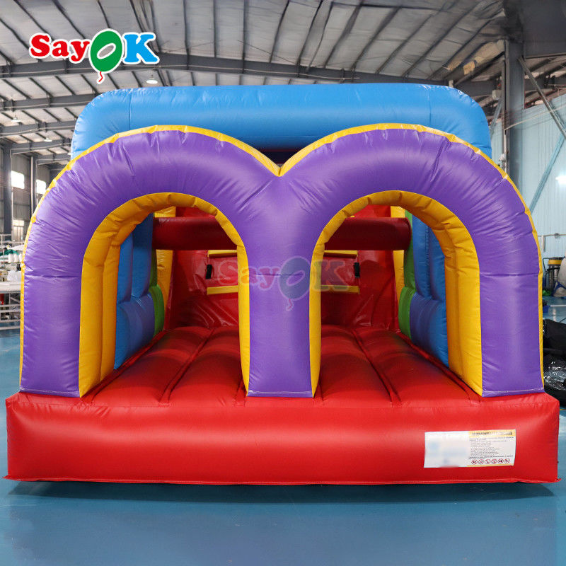 Komersial Air Slide Air Slide Parking Air Slide Escape Airproof Air Slide Bounce House dengan Slide