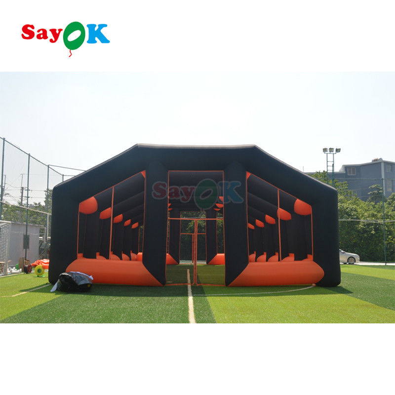 Giant Inflatable Sport Tunnel Entrance Outdoor Event Inflatable Dome Sport Tent untuk Olahraga
