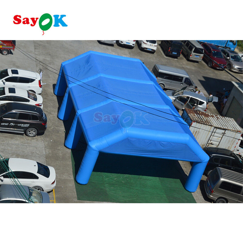 Outdoor Inflatable Sports BattingTent PVC Event Inflatable Sport Training Tent untuk Iklan