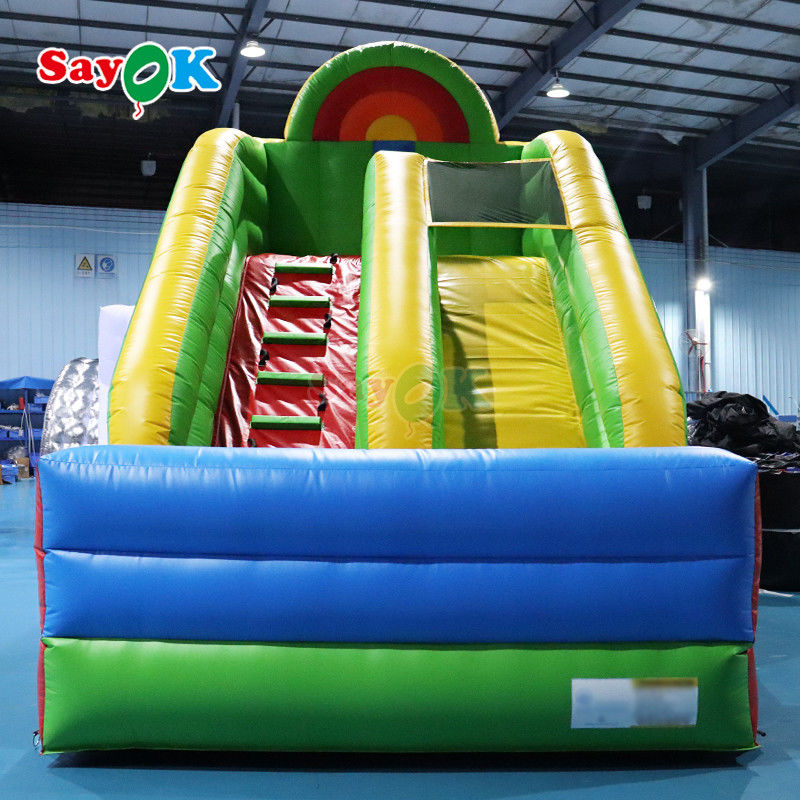 Sayok Inflatable Bounce Slide Inflatable Castle Jumping Combo Slide Bounce House Inflatable Slide untuk Anak-anak