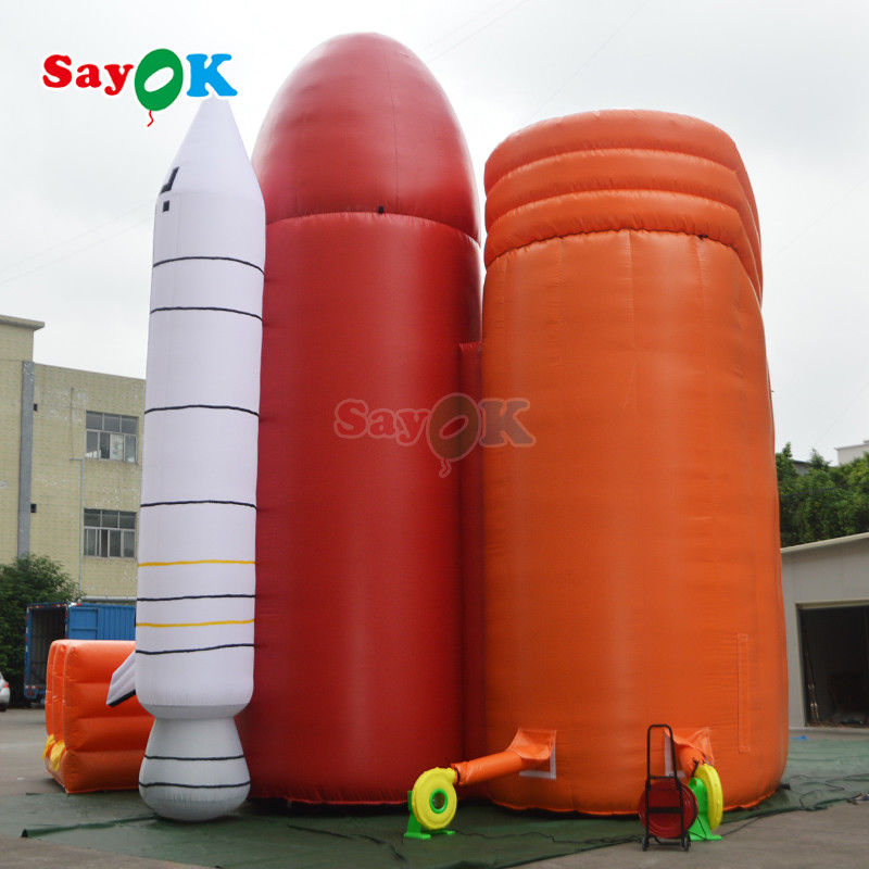 Slide Air Inflatable PVC Wave Slide Air Komersial Inflatable untuk Anak-anak Slide Air Kering Inflatable Bisnis Sewa