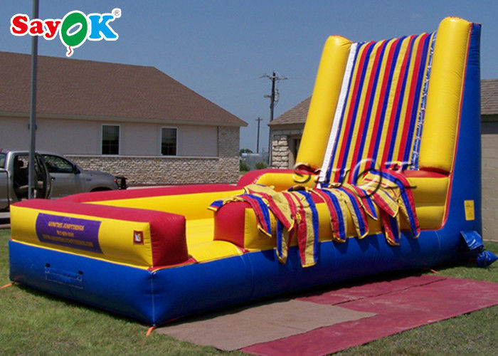 Game Luar Ruang Tiup Disesuaikan Game Olahraga Tiup Komersial Memanjat Melompat Dinding Lengket Tiup