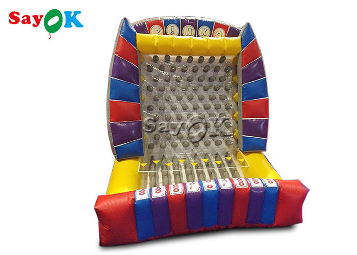 Inflatable Outdoor Games Carnival Inflatable Plinko Sports Game For Kids Dewasa