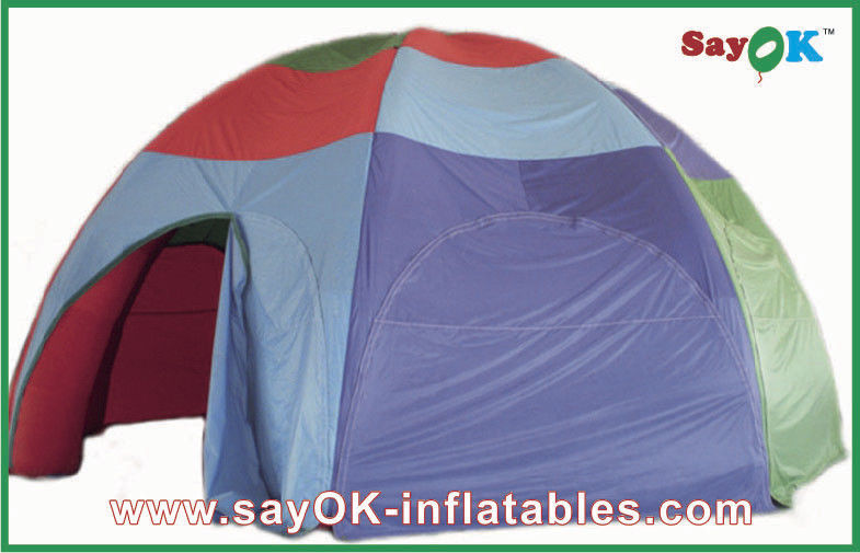 Tenda Luar Ruangan 3m Diameter Tenda Udara Inflatable Untuk Pernikahan / Pameran / Pesta / Acara