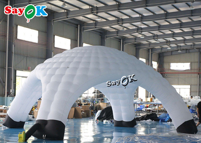 Tenda Terowongan Inflatable 6.9x4mH Tenda Udara Portabel Inflatable Tenda Pameran Tenda Spider Dome