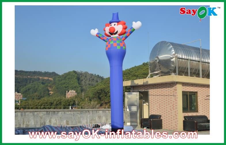 Single Leg Blow Up Dancing Man H4 - 6m Inflatable Clown Jenis