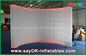 Advertising Booth Displays 3 X1.5 X 2m Custom Made Wedding Inflatable Photo Booth Frames Lighing Wall