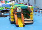 Colorful Tucan Jumping Bed Bouncy Castle With Slide Animal Theme Woodpecker Bouncy Castle Slide Combo