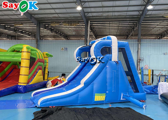 Slide Air Inflatable Ringan Dan Kering Slide Anti Ruptured Logo Printing Outdoor Slide Air Inflatable
