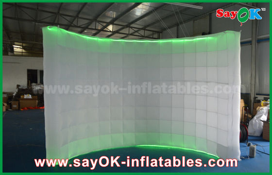 Inflatable Dekorasi Pesta Pernikahan Inflatable Photo Booth Enclosure Dinding Grosir Photobooth Dengan Kain Nilon