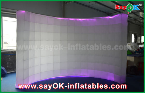 Photo Booth Props Led Strip Lighting Inflatable Wall Photo Booth Pernikahan Untuk Sewa 1 - Garansi 3 Tahun