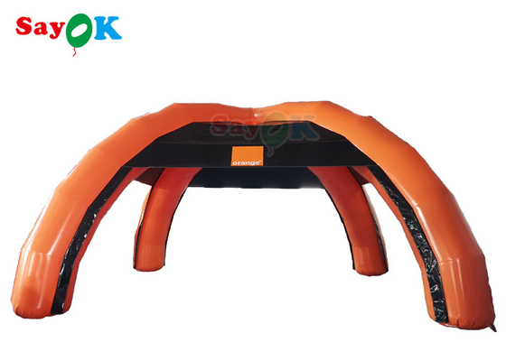 Tenda Kubah Acara Kustom PVC Raksasa Tenda Udara Tiup Struktur Pendukung Meledakkan Tenda Laba-laba