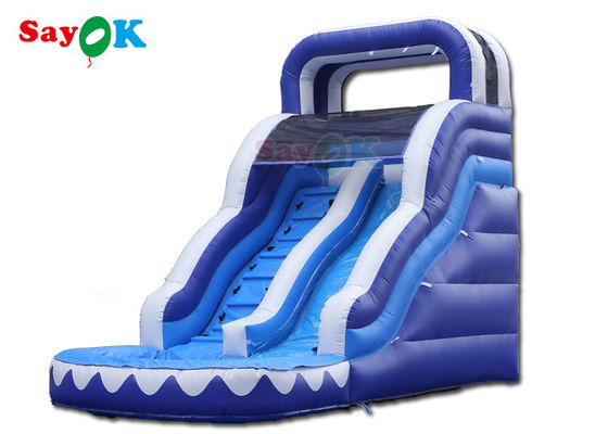 Blow Up Slip N Slide Waterproof Commercial Inflatable Slide Untuk Anak-anak Inflatable Air Game