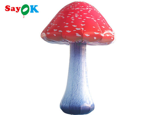 3m Inflatable Lighting Dekorasi Pesta Iklan Led Light Mushroom