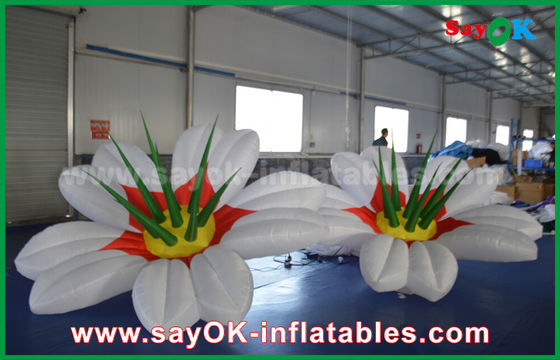 190T Nylon Color Changeable Inflatable Flower Pencahayaan Dekorasi Untuk Pernikahan