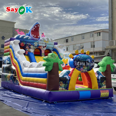 Pabrik Grosir Inflatable Jumping Bouncer Bounce Castle Slide untuk pesta atau acara