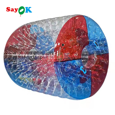 Balon Roller Zorb Lari Tiup Bola Roller Pvc Transparan untuk Olahraga Air Luar Ruangan