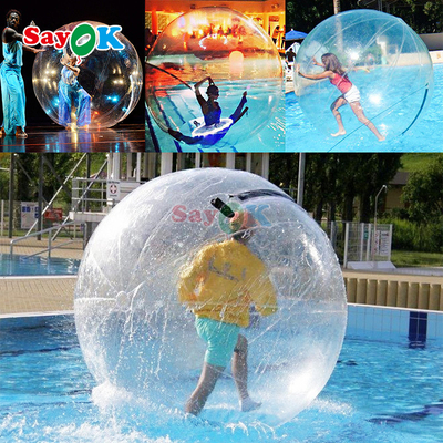 Bola Tubuh Manusia Bola Sferis Tiup Bola Hamster Ukuran Manusia Bola Zorb Roller Tiup untuk Aktivitas Luar Ruangan