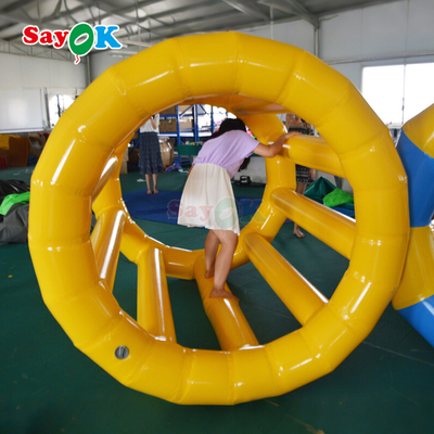 Bola Roller Berjalan Air Berwarna-warni Tiup Bola Roller Berjalan Air Tiup Mainan Permainan Mengambang