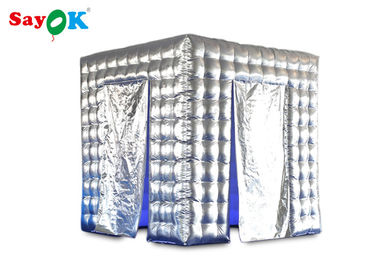 Tenda Pesta Tiup Tahan Air Tiup Led Photo Booth Untuk Iklan / Promosi