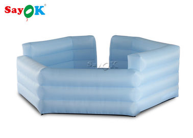 Oxford Cloth Inflatable Sports Games Gaga Ball Pit Dengan Electric Air Blower Inflatable Games For Kids