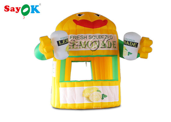 Tenda Inflatable Custom Tenda Kerja Inflatable PVC 3*3*4mH Tenda Lemonade Stand Inflatable