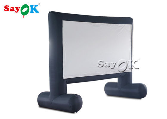Taman Hiburan Layar Film Halaman Belakang Tiup Layar Film Luar Ruang Tiup 3m × 2.55mH