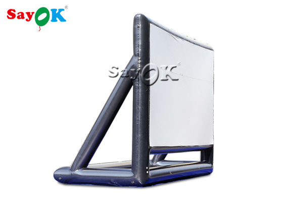 Layar Teater Tiup 7x5mH Layar Film Tiup Kedap Udara Jelas Tinggi