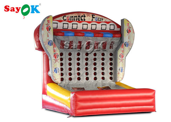 Inflatable Yard Games Fire Proof Target Shooting Game Olahraga Tiup Ring Basket
