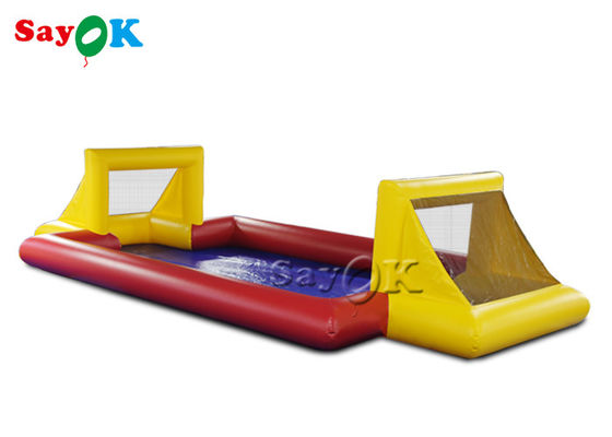 Permainan Bola Sepak Bola Tiup Permainan Olahraga Tiup Interaktif Lapangan Sepak Bola Pvc Kedap Udara